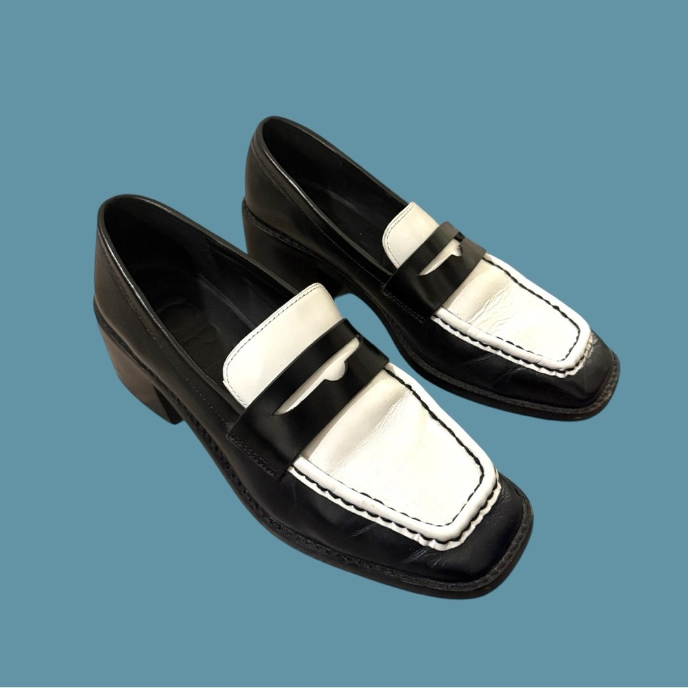 J Crew loafer heels